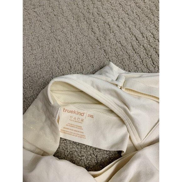 Truekind Supportive Comfort Beige Smoothing Wireless Shaping Bra Sz 3XL NWOT - Picture 5 of 6